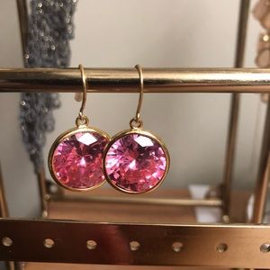 pink kate spade earrings